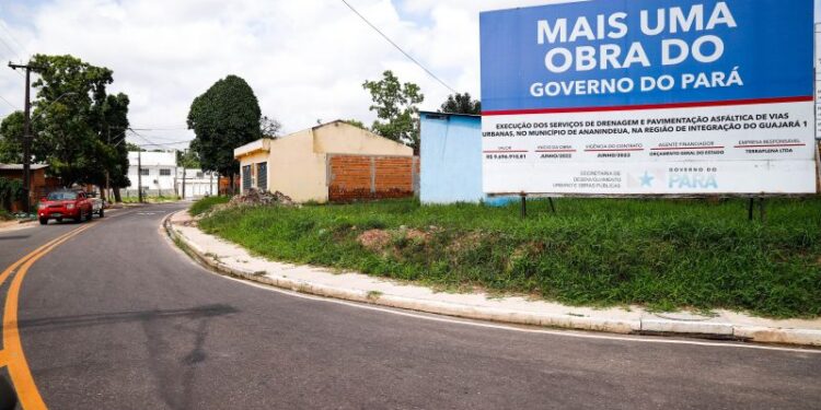 Obras de pavimentação trazem melhorias na mobilidade urbana a moradores do Icuí, em Ananindeua