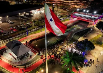 Governo do Pará retira divisórias para população ver primeiro trecho do Parque Linear da Nova Doca