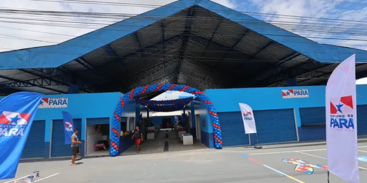 Governo do Pará entrega Mercado de Peixe e Mercado de Carne, em Mãe do Rio