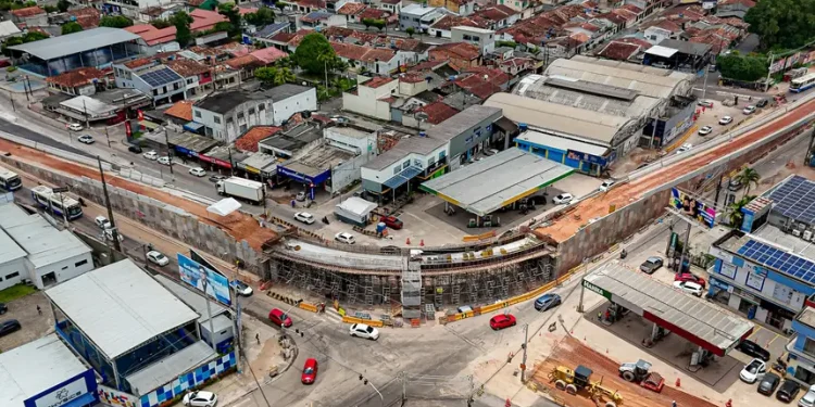 Construção do viaduto da BR-316 com Independência registra 75% dos serviços concluídos