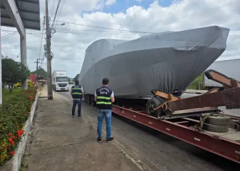 Secretaria da Fazenda (Sefa) apreende lancha avaliada em R$ 2 milhões em Cachoeira do Piriá