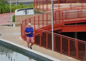 Parque Linear da Nova Doca é referência para prática de exercícios e lazer ao ar livre