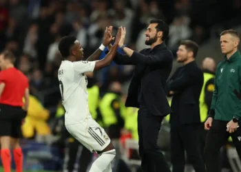 Vini Jr. comanda goleada do Real sobre Mônaco na Liga dos Campeões