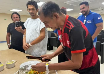 Pronto-Socorro Estadual promove oficina de lanche saudável para pacientes de longa permanência