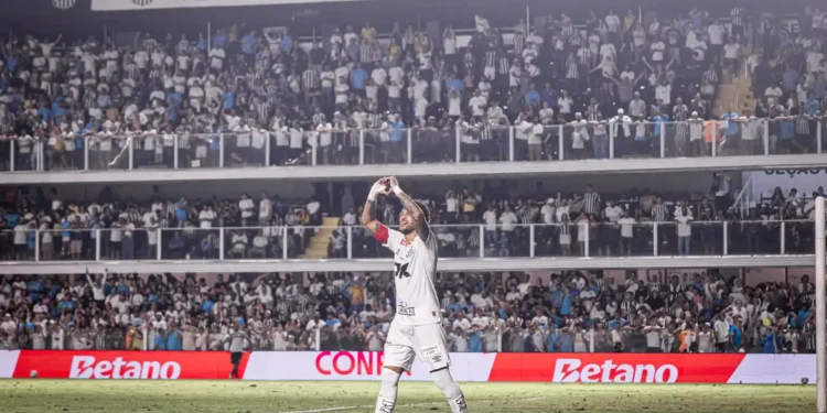 Neymar brilha e Santos vence primeira no Campeonato Brasileiro