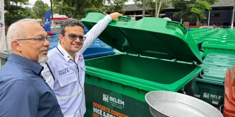 Semas viabiliza entrega de 1.335 equipamentos para fortalecer gestão de resíduos em Belém