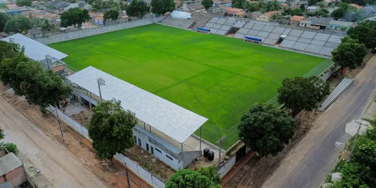 Governo do Pará avança para entrega do Estádio Municipal de Breu Branco
