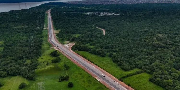 Na reta final das obras, Avenida Liberdade se consolida como novo corredor logístico do Pará