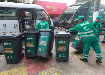 Prefeitura inicia a distribuição de 2 mil coletores de resíduos