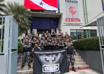 Hemopa recebe policiais militares em ação coletiva de doação de sangue