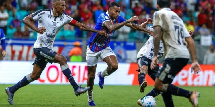 Remo surpreende o Bahia e vence por 3 a 1 no jogo de ida em Salvador