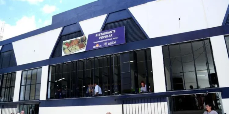 Belém inaugura restaurante popular com refeições a R$ 2