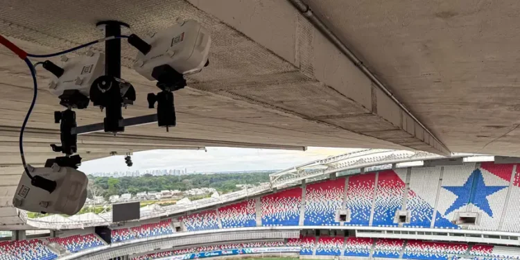 Mangueirão é primeiro estádio do Norte com tecnologia de impedimento semiautomático