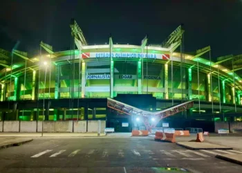 Noite verde e amarela no Mangueirão marca vitória do Brasil na Copa do Mundo