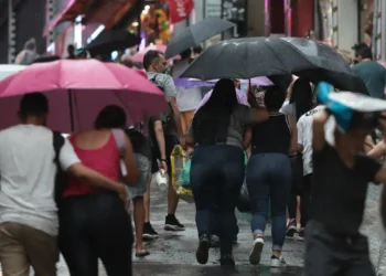 Instabilidades provocam chuva em grande parte do país