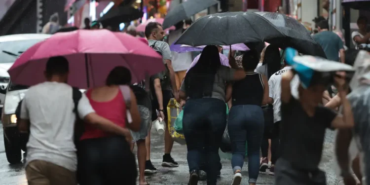 Instabilidades provocam chuva em grande parte do país