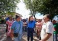 Governadora Hana Ghassan entrega 41 ruas asfaltadas ao bairro do Tapanã