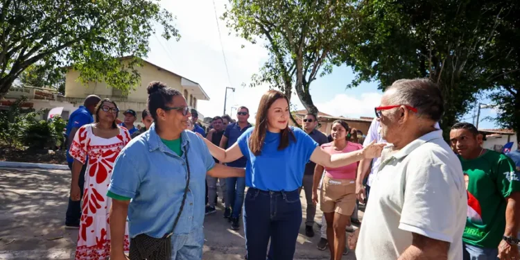 Governadora Hana Ghassan entrega 41 ruas asfaltadas ao bairro do Tapanã